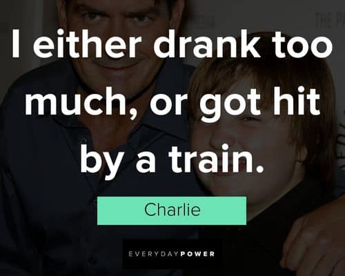 Two and a Half Men quotes about train