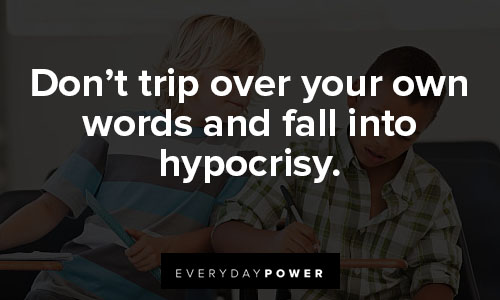 quotes about hypocrisy