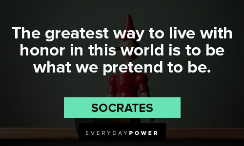 two-faced quotes from Socrates