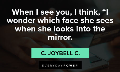 two-faced quotes about mirror