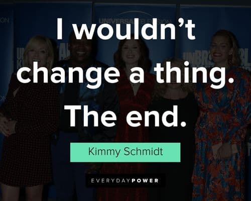 Unbreakable Kimmy Schmidt quotes