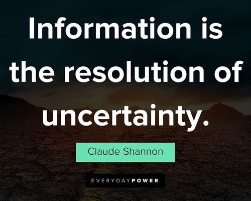 Unique uncertainty quotes