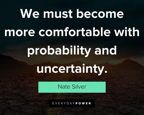 Positive uncertainty quotes