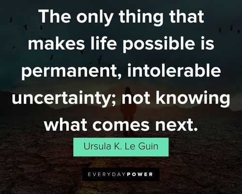 Motivational uncertainty quotes