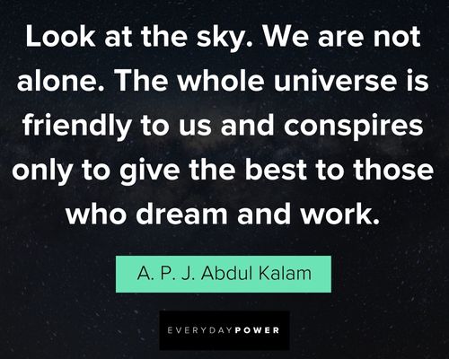 Cool universe quotes
