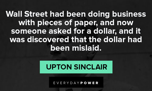 Inspirational Upton Sinclair quotes