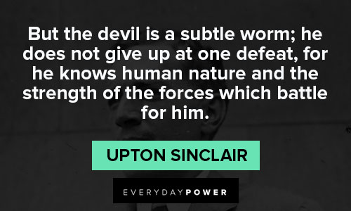 Wise Upton Sinclair quotes