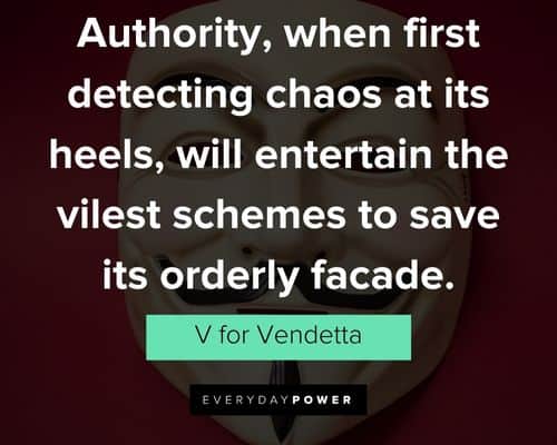 Favorite V for Vendetta quotes