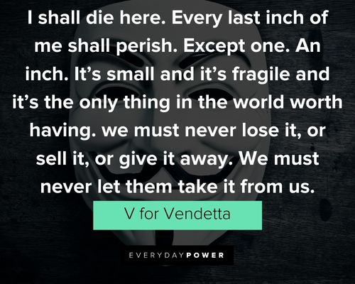 Other V for Vendetta quotes