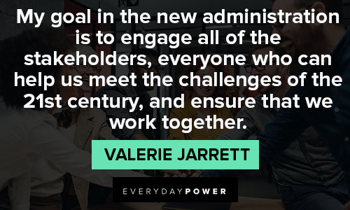 Inspirational Valerie Jarrett quotes