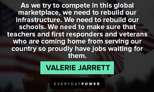 Relatable Valerie Jarrett quotes
