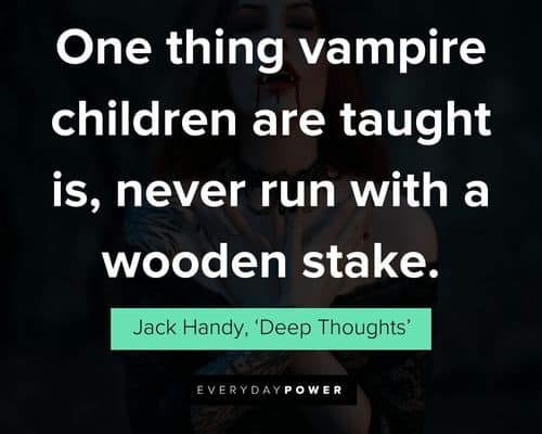 Vampire quotes from books and authors