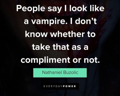 Random Vampire quotes