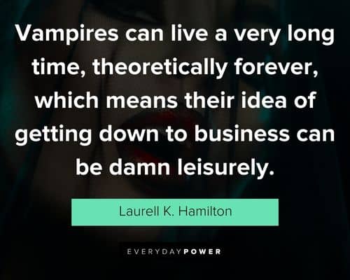 Unique Vampire quotes