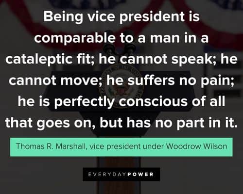 Unique vice president quotes