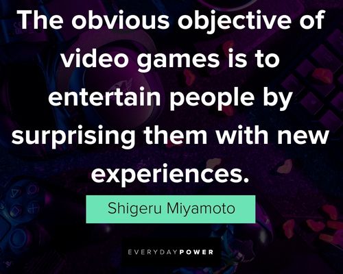 Famous quotes about video games