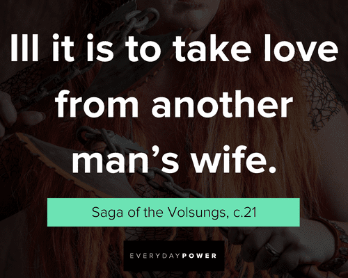 Viking quotes to take love
