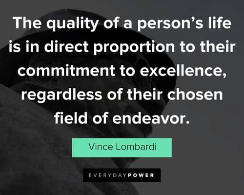 Short Vince Lombardi quotes