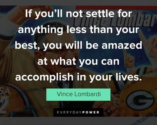 Vince Lombardi quotes on winning