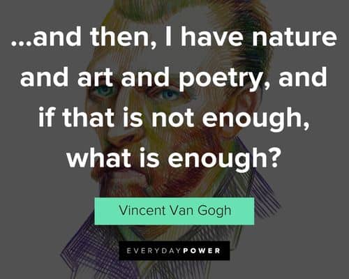 Vincent Van Gogh Quotes About Nature