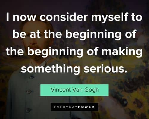 Vincent Van Gogh Quotes about the stars and starry night