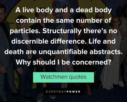 Watchmen Quotes and sayings