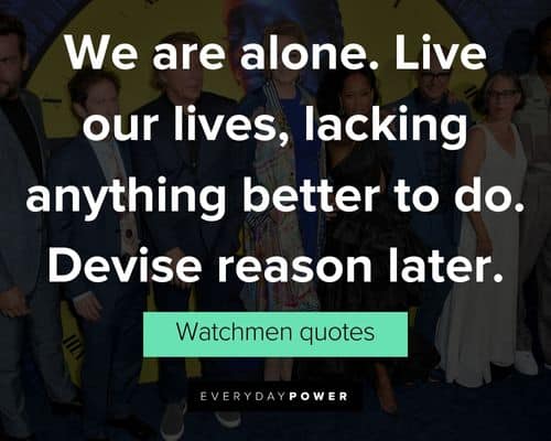 Funny Watchmen Quotes
