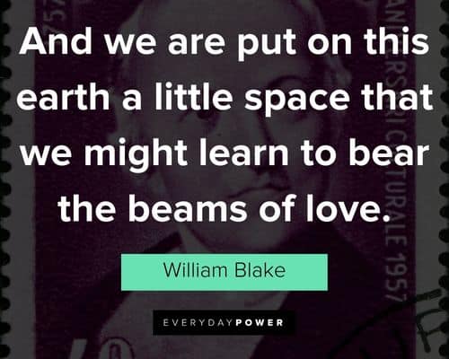Positive William Blake quotes