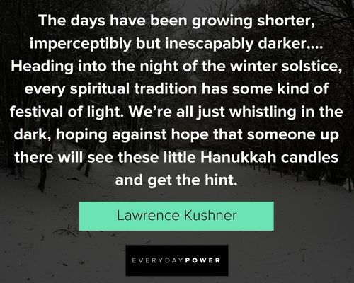 Winter Solstice quotes and sayings 