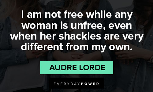 women supporting women quotes about own