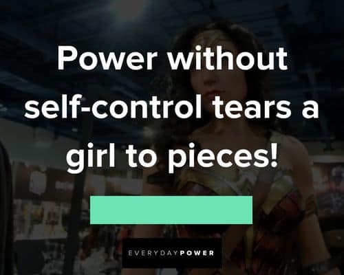 Wonder Woman quotes about character