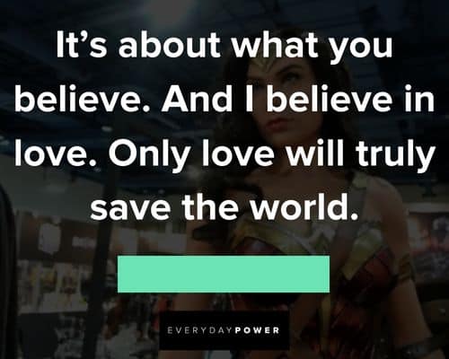 Positive Wonder Woman quotes