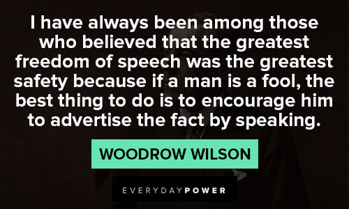 More Woodrow Wilson quotes