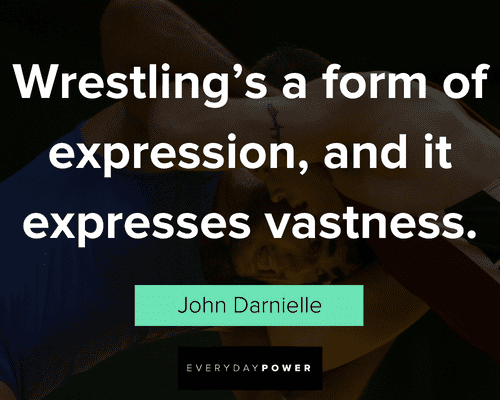 wrestling quotes from John Darnielle
