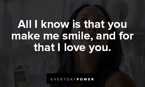 smiling love quotes