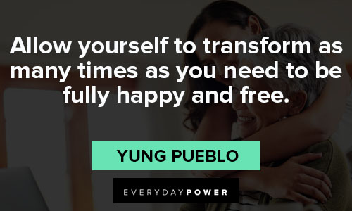 yung pueblo quotes about happy and free