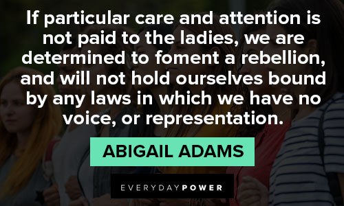 Funny Abigail Adams quotes