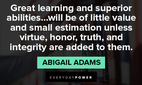 Special Abigail Adams quotes