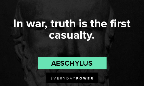 Thought-provoking Aeschylus quotes
