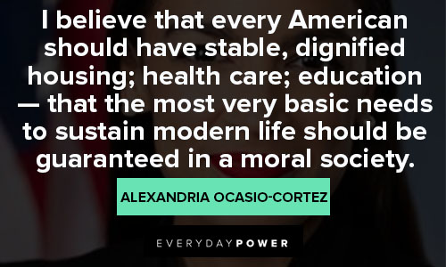 Special Alexandria Ocasio-Cortez quotes