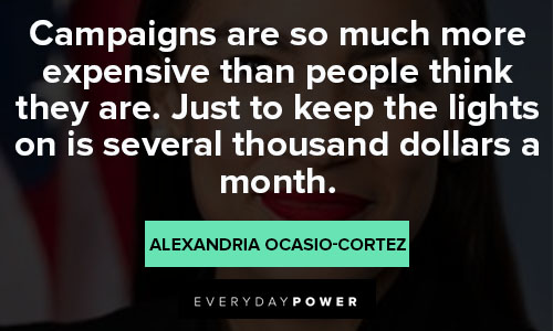 Alexandria Ocasio-Cortez quotes and sayings