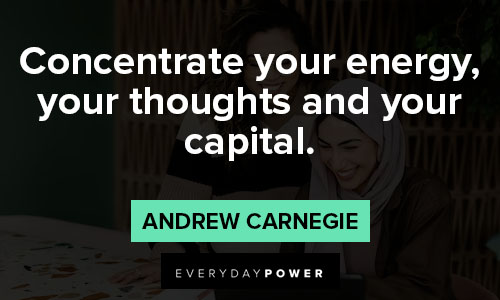 Positive Andrew Carnegie quotes