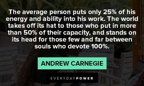 Favorite Andrew Carnegie quotes