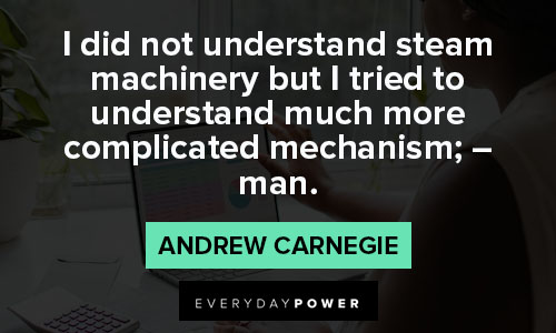 Inspirational Andrew Carnegie quotes