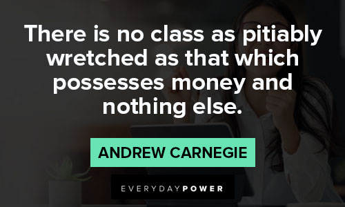 Random Andrew Carnegie quotes