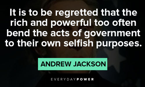 Motivational Andrew Jackson quotes