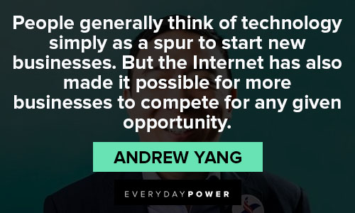 Motivational Andrew Yang quotes