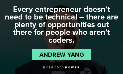 Positive Andrew Yang quotes