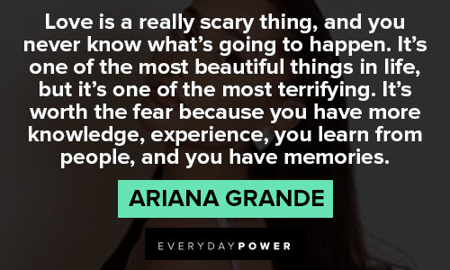 Ariana grande quotes and lyrics celebrating love in 2019