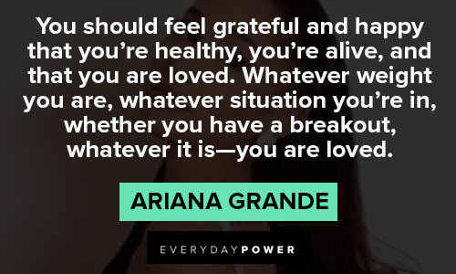 ariana grande quotes that will encourage you